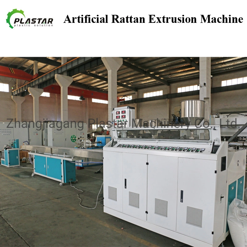 Plastic Artificial Rattan Production Line for Woven Sofa and Chairs