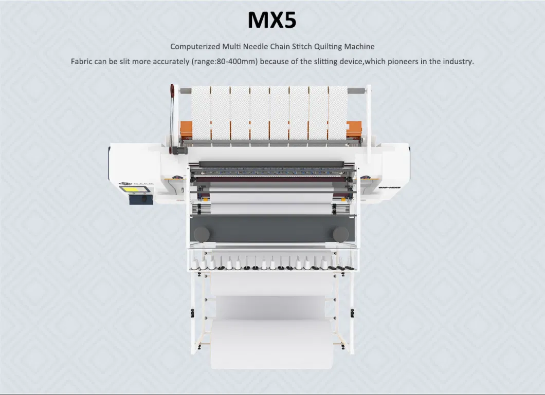 Computerized Multi-Needle Chain Stitch Quilting Machine for Mattress Machine Mx5