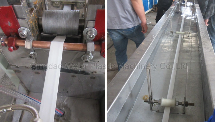 Automatic Plastic PVC Edge Banding Sheet Production Line with Printer